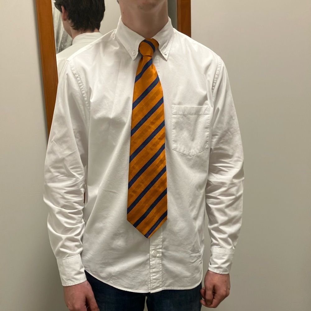 Classic White Men's Shirt